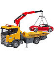 Bruder Lastbil - Scania Super 560R Vejhjælp m. Roadster - 03552