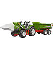 Bruder Traktor - RoadMax m. Frontlæsser og Trailer - 03452