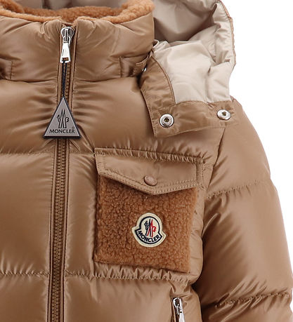 Moncler Dunjakke - Yule - Beige