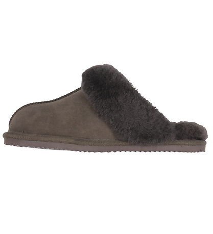 Rosemunde Hjemmesko - Ruskind - Coffee Brown