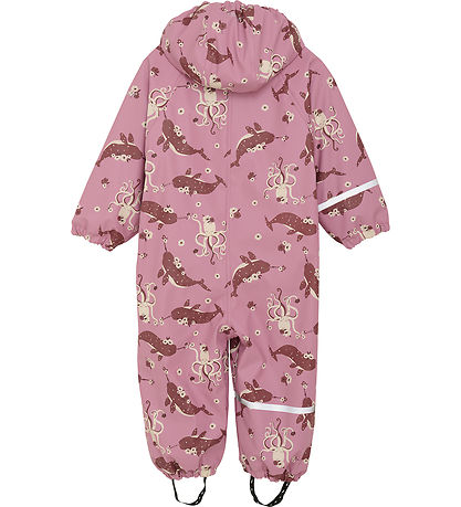 CeLaVi Regndragt m. Fleece - Foxglove