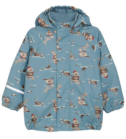 CeLaVi Regntøj m. Fleece - Smoke Blue