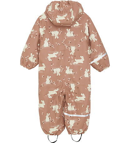 CeLaVi Regndragt m. Fleece - Tawny Brown