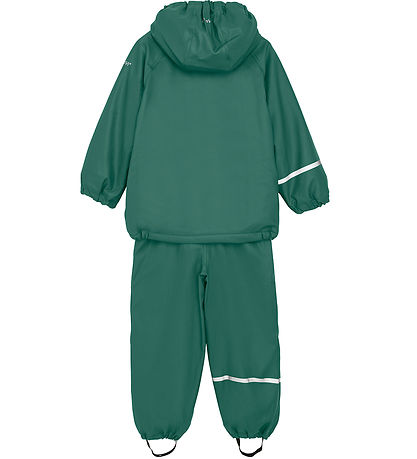 CeLaVi Regntøj m. Fleece - Smoke Pine