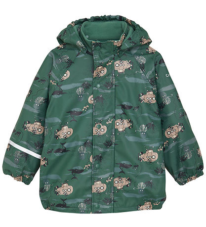CeLaVi Regntøj m. Fleece - Smoke Pine