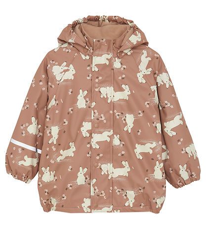 CeLaVi Regntøj m. Fleece - Tawny Brown