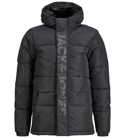 Jack & Jones Dynejakke - JCOSpeed - Sort/Tone In Tone