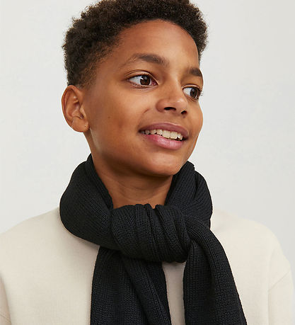 Jack & Jones Halstørklæde - Strik - JacDna - Sort