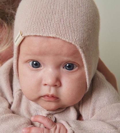 MarMar Babyhjelm - Uld - Strik - Aly Baby - Ballet