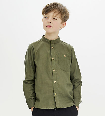 The New Skjorte - TnMark - Ivy Green