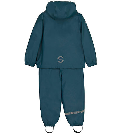 Mikk-Line Regntøj m. Fleece/Seler - m. Seler - PU - Recycled - O
