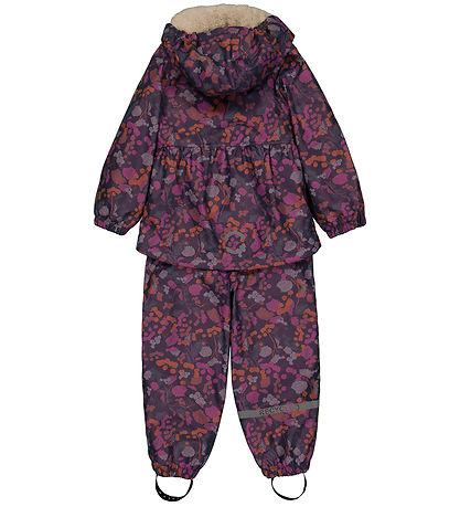 Mikk-Line Regntøj m. Fleece/Seler - PU - Recycled - Nigh
