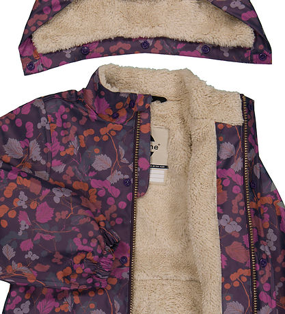 Mikk-Line Regntøj m. Fleece/Seler - PU - Recycled - Nigh