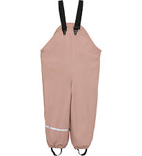 CeLaVi Regnbukser m. For/Seler - PU Overall - Misty Rose