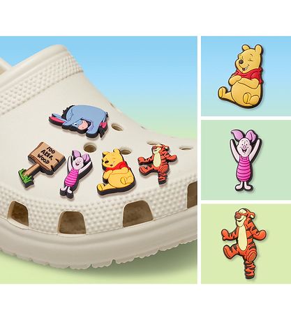 Crocs Vedhæng - Winnie The Pooh - 5-pak