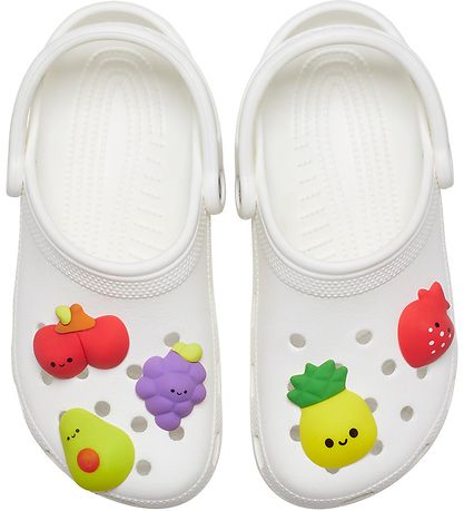 Crocs Vedhæng - Squish Fruits - 5-pak