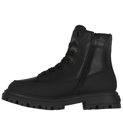 Calvin Klein Støvler - Lace-Up - Sort