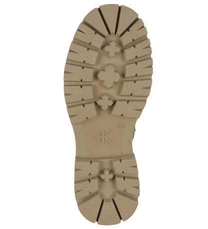 Calvin Klein Støvler - Lace-Up - Sand