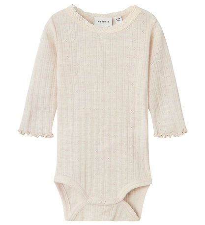 Name It Body l/æ - Uld - Rib - NbfWossa - Lilac Ash