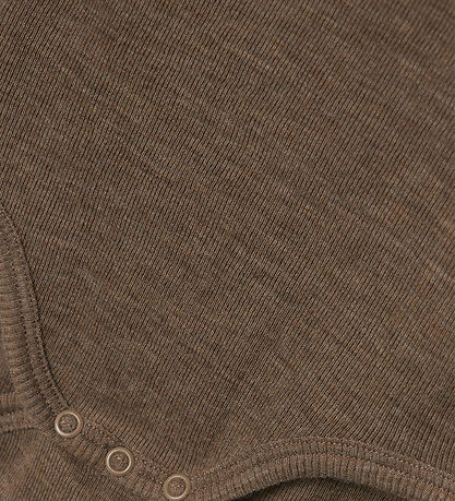 Name It Body l/æ - Uld - Rib - NmmWossa - Walnut