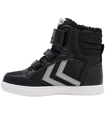 Hummel Vinterstøvler - Stadil Super Poly Mid Tex Jr - Sort/Grå