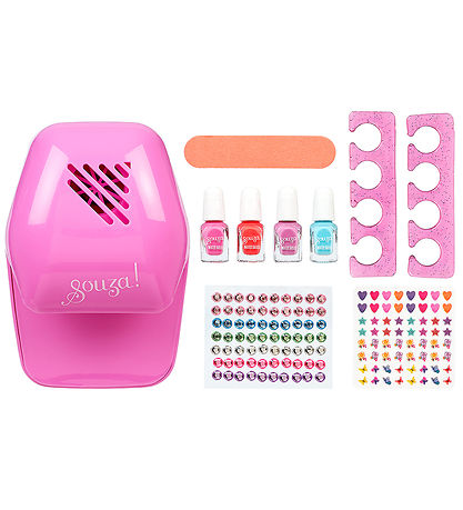 Souza Neglesæt - Nail Dryer & Nail Polish