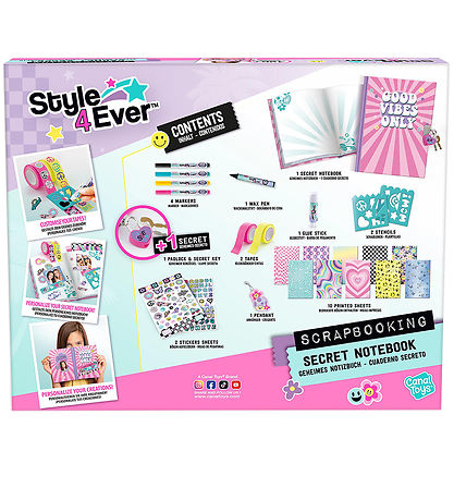 Style 4 Ever Scrapbooking - Hemmelig Dagbog