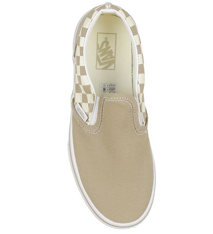 Vans Sko - Classic Slip-On - Brun/Hvidternet