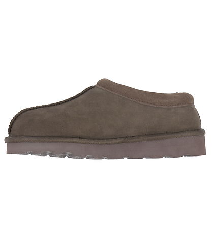 Rosemunde Hjemmesko - Ruskind - Coffee Brown