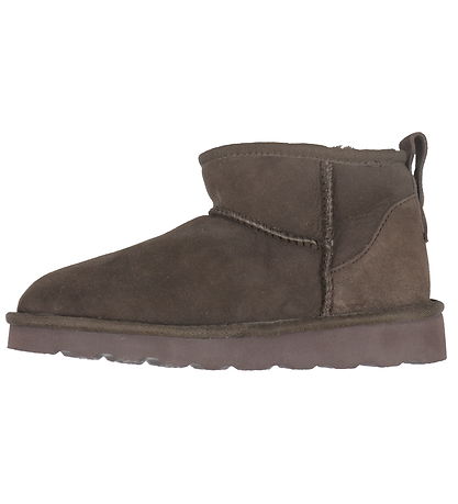 Rosemunde Bamsestøvler - Ruskind - Coffee Brown