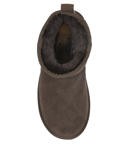 Rosemunde Bamsestøvler - Ruskind - Coffee Brown