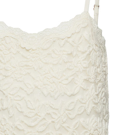 Rosemunde Top - Blonde Strap Top - Ivory