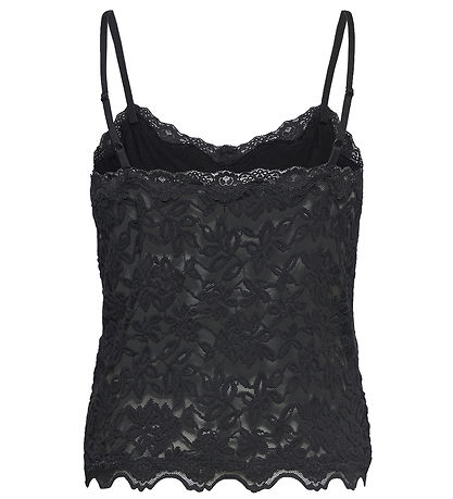 Rosemunde Top - Blonde Strap Top - Sort