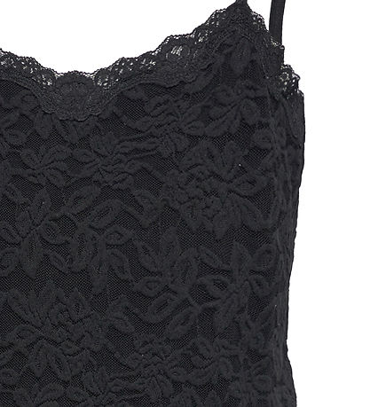 Rosemunde Top - Blonde Strap Top - Sort