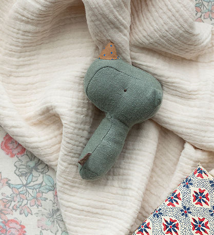 Maileg Rangle - Lullaby Friends - Næsehorn - Dusty Blue