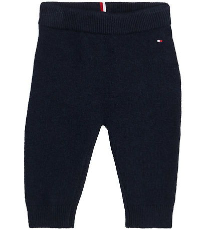 Tommy Hilfiger Sæt - Bluse/Bukser - Strik -  Desert Sky/Stripe