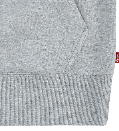 Levis Hættetrøje - Grey Heather