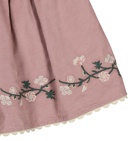 MarMar Nederdel - Fløjl - Selina - Dusty Mauve