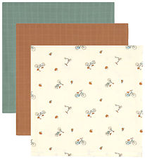 Cam Cam Stofbleer - 70x70 cm - 3-pak - Bicycles