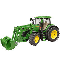 Bruder Traktor - John Deere 7R 350 m. Frontlæsser - 03151