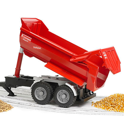 Bruder Arbejdsmaskine - Krampe Tipvogn - 02225