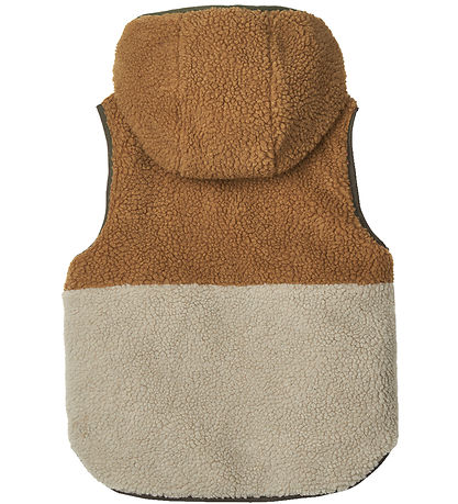 Liewood Termovest m. Fleece - Vendbar - Diana - Army Brown Mix