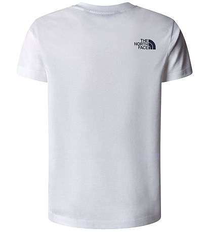 The North Face T-shirt - Topographic - Hvid