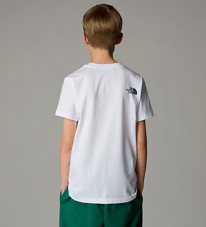 The North Face T-shirt - Topographic - Hvid