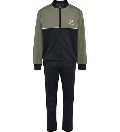 Hummel Træningssæt - hmlDallas - Dusty Olive