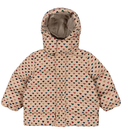 Konges Sløjd Regnjakke m. Vattering - PU - Ace - Coeur Coloré Fr