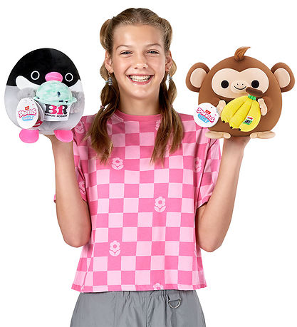 Snackles Bamse - 25 cm - Pingvinen Penelope m. Baskin Robbins