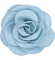 By Stær Hårklemme - Karla - 9 cm - Lyseblå Satin