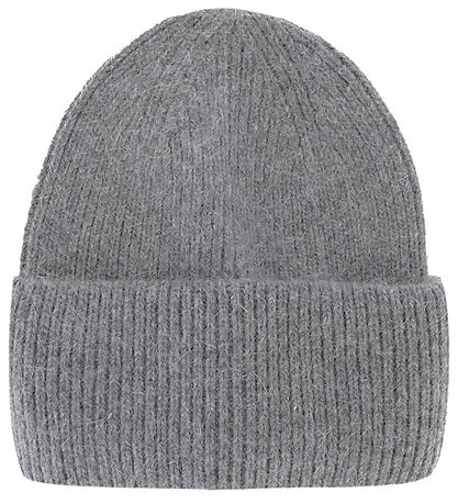 By Stær Hue - Uld/Polyester - Strik - Magda - Gråmeleret