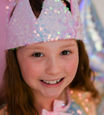 Great Pretenders Udklædning - Prinsessekrone - Ombre Sequins